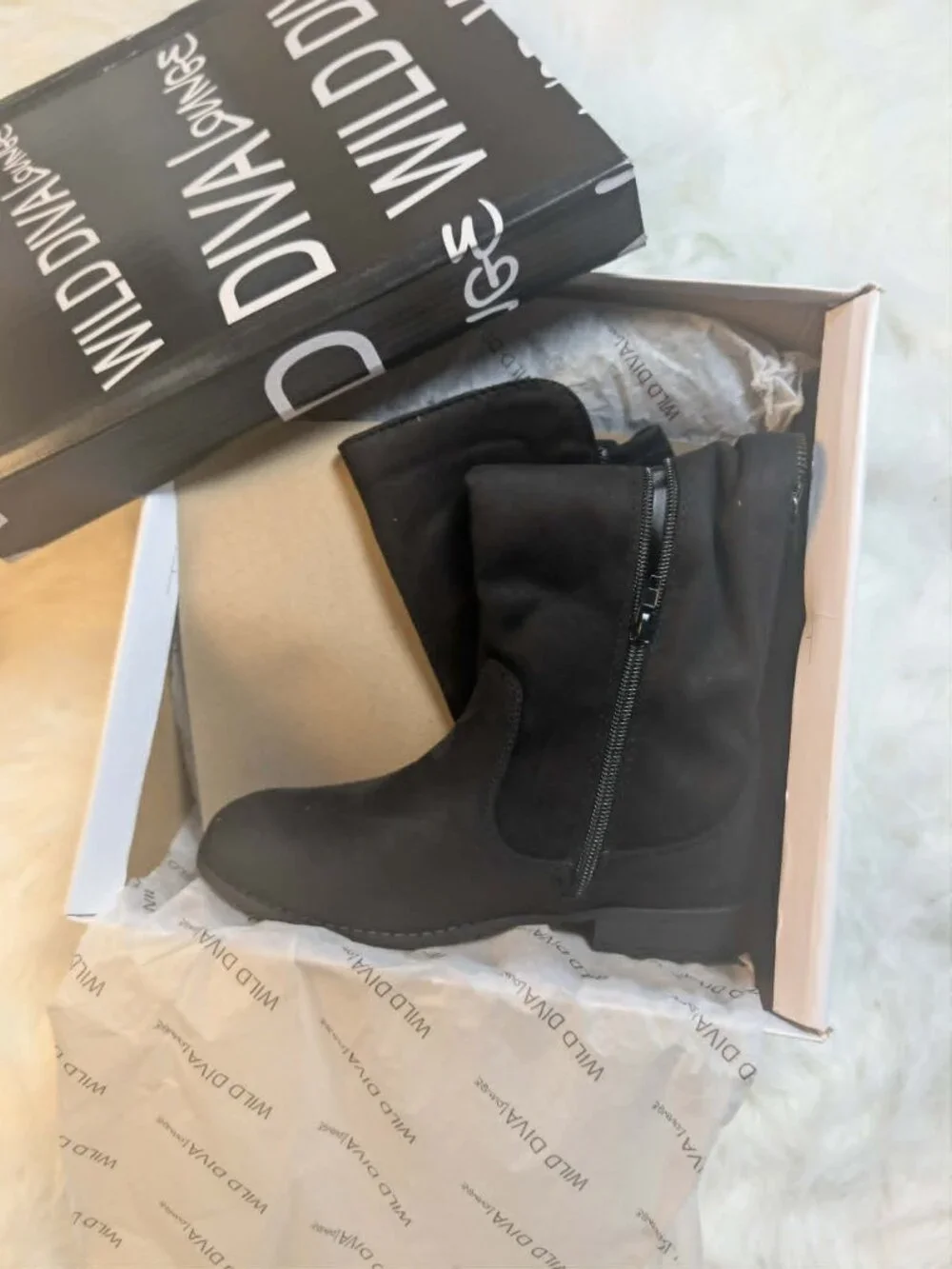Oksana Over The‎ Knee Boots in Black